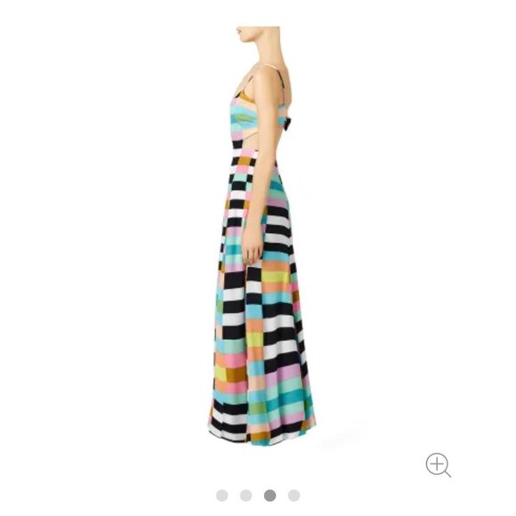 Mara Hoffman Rainbow Flag Stripe Maxi Dress - Picture 9 of 11